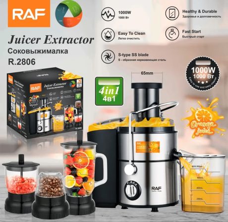 Extractor Electrico Multifuncion 4 en 1 RAF R.2806 - Imagen 4