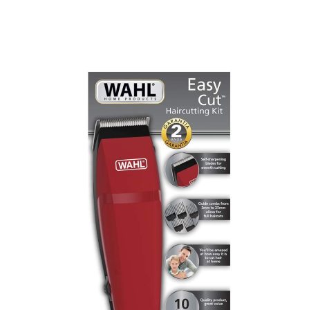 Máquina De Cortar Cabello WAHL EASY CUT Acero Inox - Rojo - Imagen 4